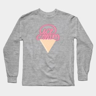 Ice Cream Scoop Long Sleeve T-Shirt